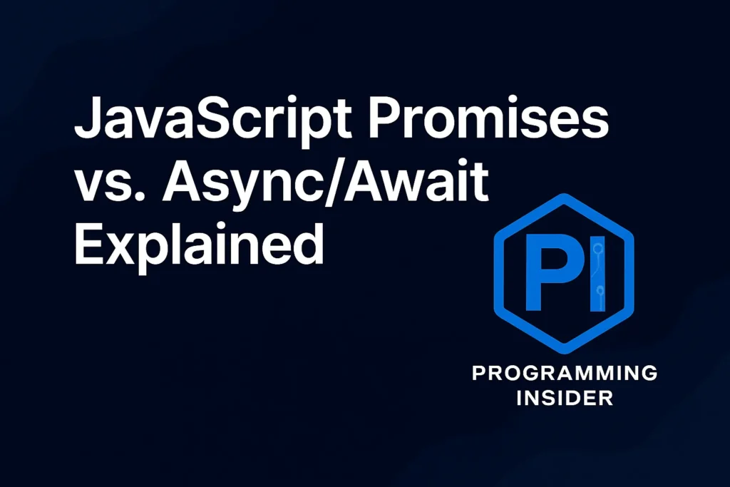 JavaScript Promises vs. Async/Await Explained