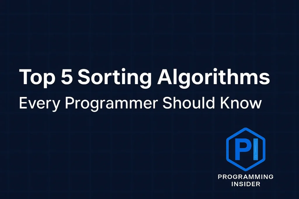 Top 5 Sorting Algorithms