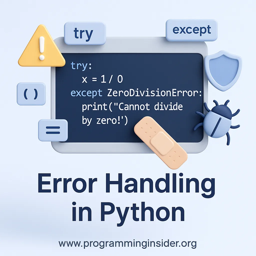 Learn Python Error Handling